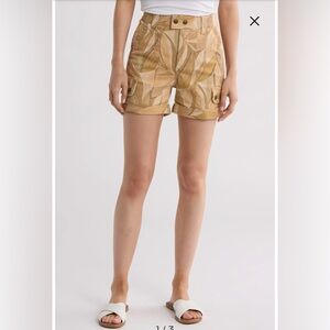 NWT Democracy AB technology Patterned Cargo Shorts size 4